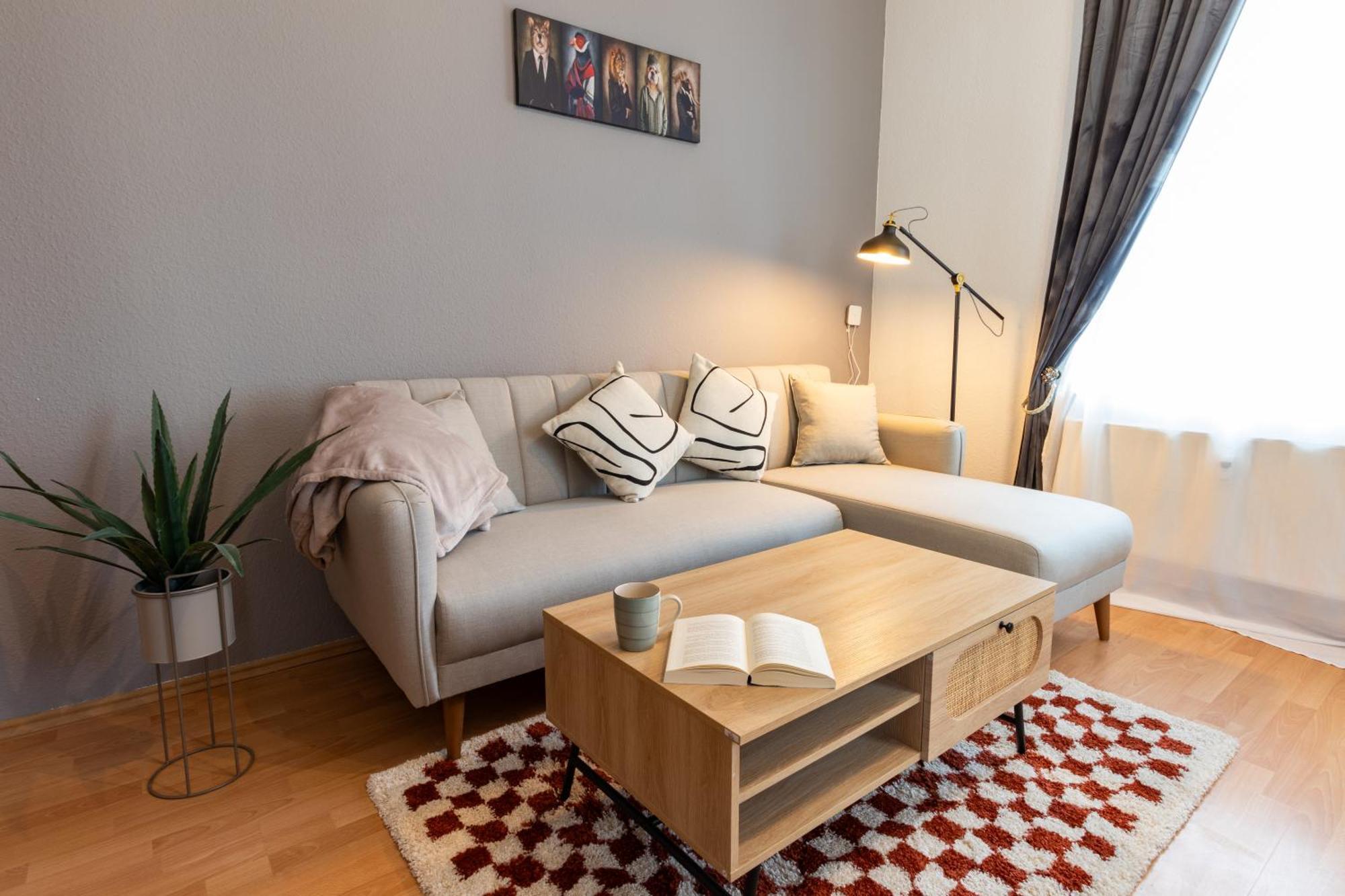 Stadtnatur Apartment Am Kuechwald - Mit Balkon, Streaming-Tv, Badewanne, Arbeitsplatz Chemnitz Extérieur photo